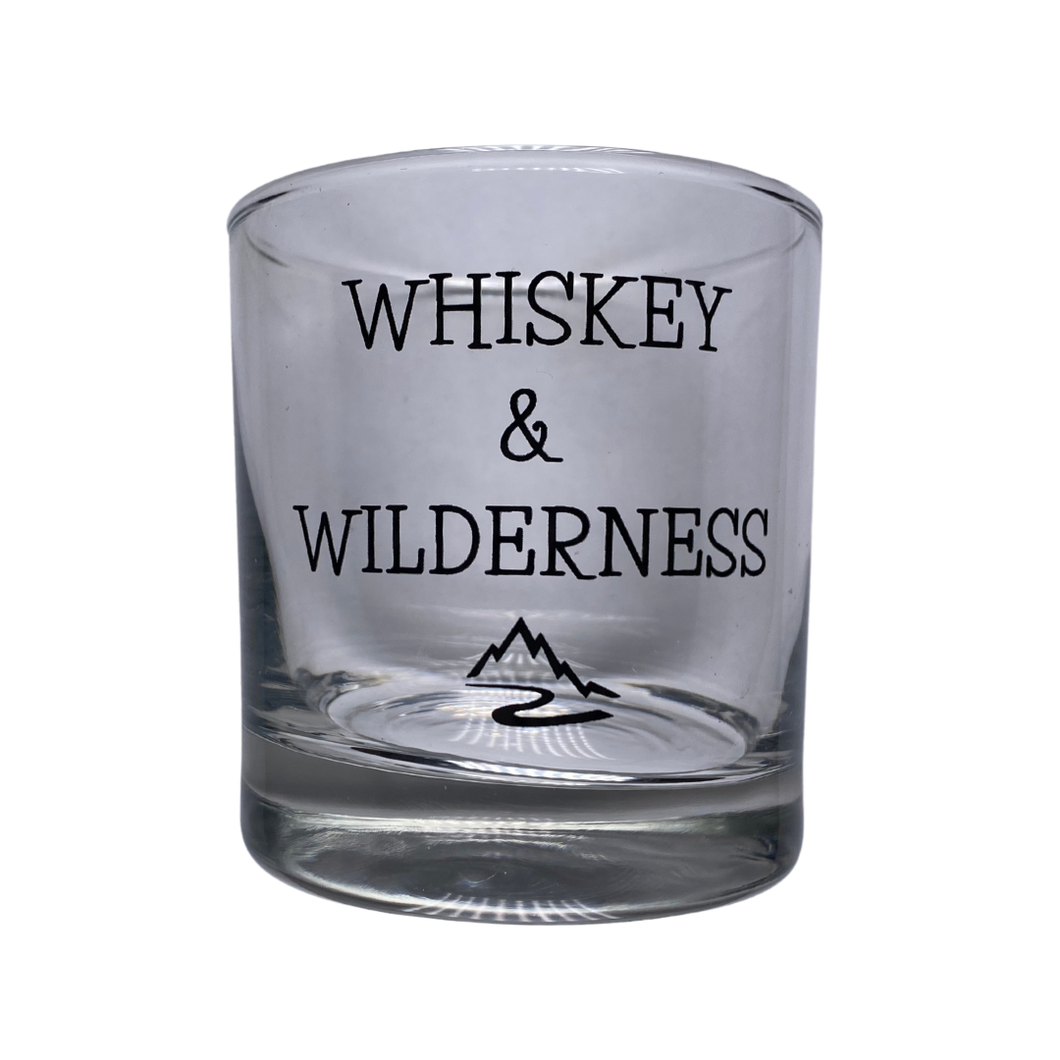 Whiskey and Wilderness Whiskey Glass