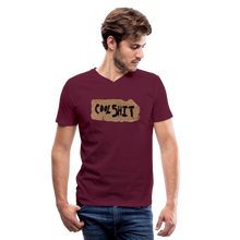 Load image into Gallery viewer, Men&#39;s V-Neck T-Shirt - maroon
