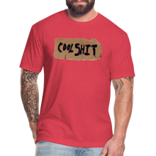 Load image into Gallery viewer, Fitted Cotton/Poly T-Shirt by Next Level - heather red
