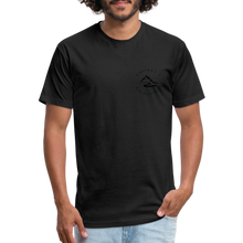 Load image into Gallery viewer, Fitted Cotton/Poly T-Shirt by Next Level - black
