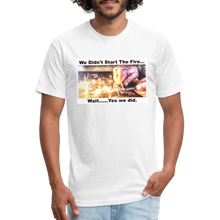 Load image into Gallery viewer, Fitted Cotton/Poly T-Shirt by Next Level - white
